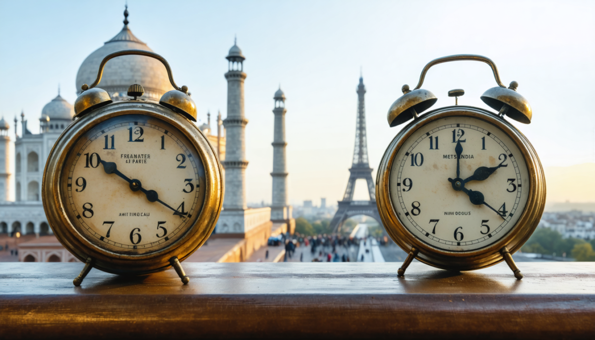 découvrez l'heure actuelle en inde et comprenez le décalage horaire avec la france pour mieux planifier vos communications et déplacements.