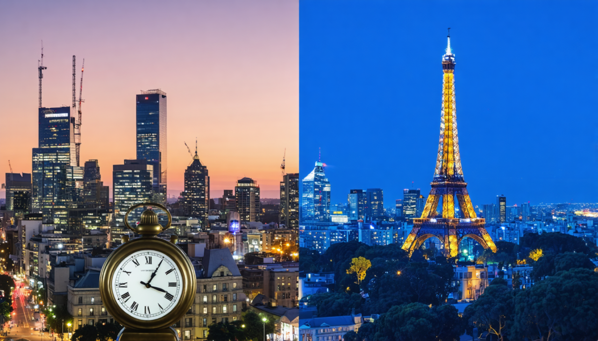 découvrez l'heure actuelle à melbourne et apprenez à comprendre le décalage horaire avec la france pour mieux planifier vos appels, voyages et communications.
