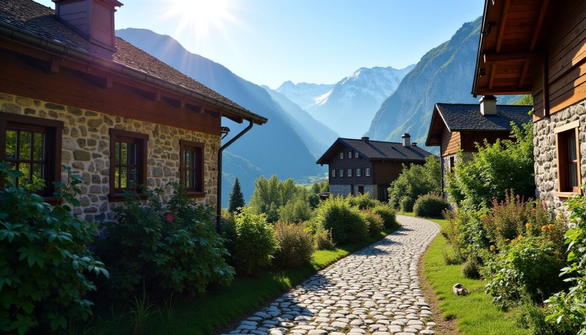 Numérisation et Mise en Valeur du Patrimoine Immobilier en Montagne
