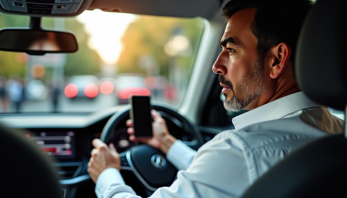 Téléphone au volant en 2025 : Comprendre les points, dangers et sanctions à venir