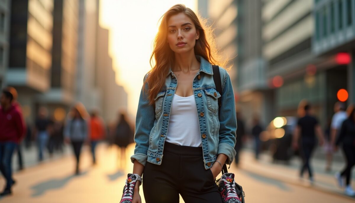 Mode féminine : créez un look inoubliable avec des baskets customisées pour vos moments d'exception