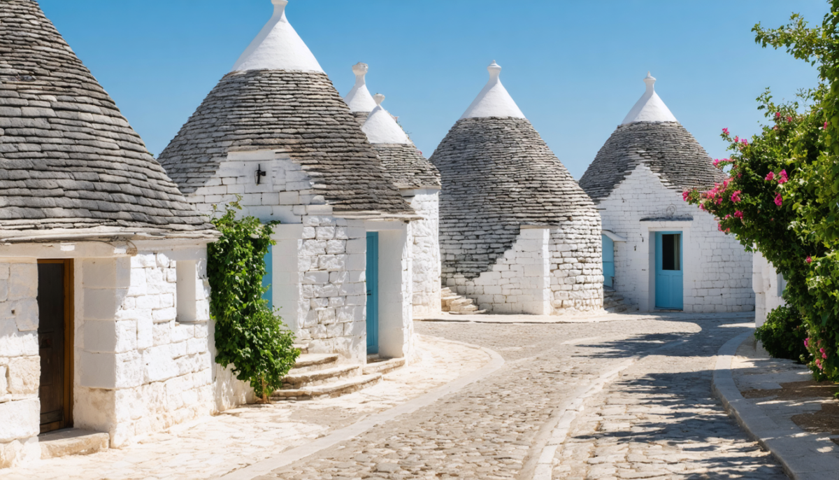 explorez les trulli d'alberobello, ces habitations traditionnelles emblématiques de l'italie, et découvrez leur histoire unique et leur architecture fascinante.